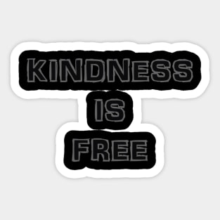 KINDNESS Sticker